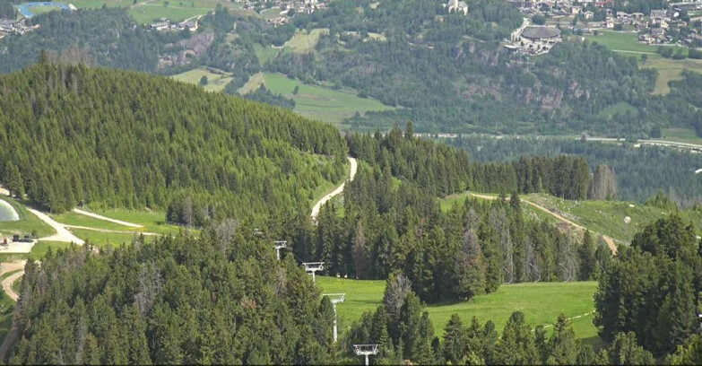 Webcam Alpe Cermis - Seggiovia Costabella