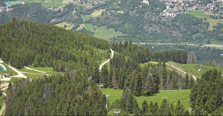 Webcam Alpe Cermis  - Seggiovia Lagorai
