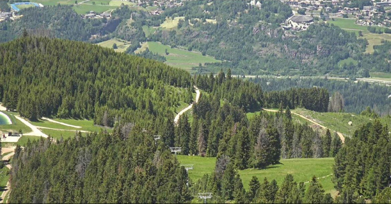 Webcam Alpe Cermis  - Seggiovia Lagorai