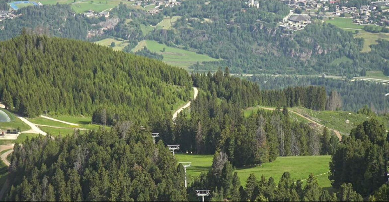 Webcam Alpe Cermis - Seggiovia Costabella