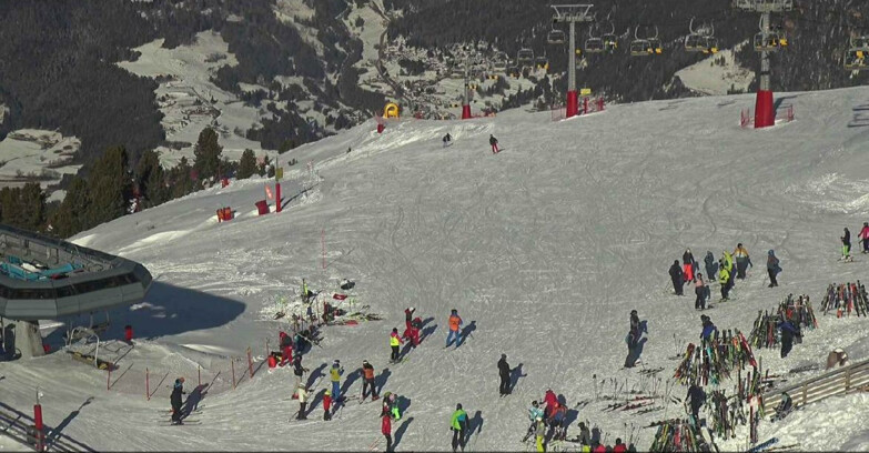 Webcam Alpe-Cermis - Seggiovia e pista Lagorai