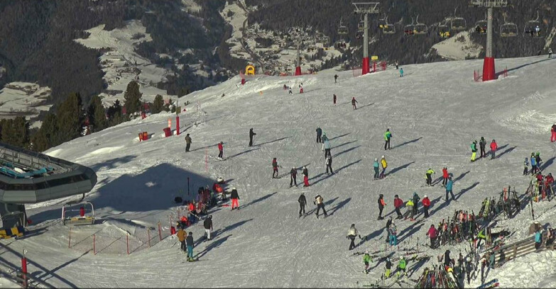 Webcam Alpe-Cermis - Seggiovia e pista Lagorai