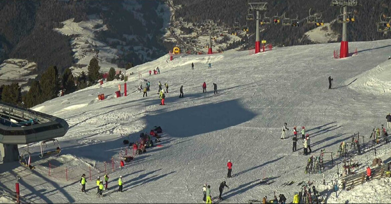 Webcam Alpe-Cermis - Seggiovia e pista Lagorai