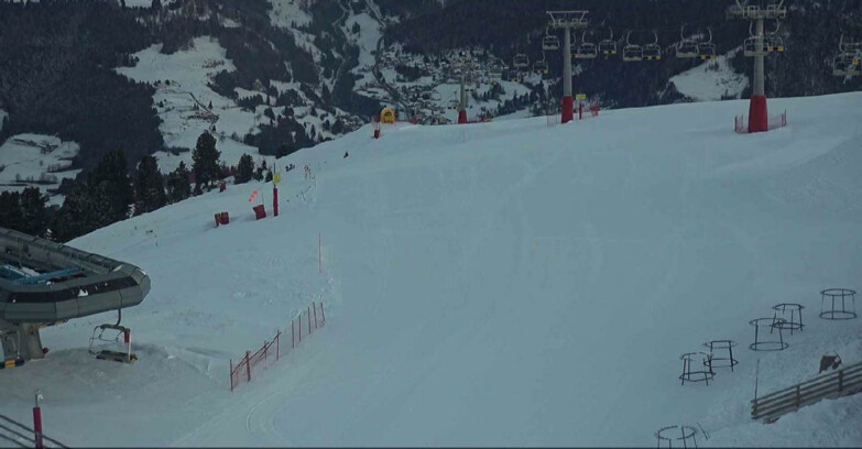 Webcam Alpe-Cermis - Seggiovia e pista Lagorai