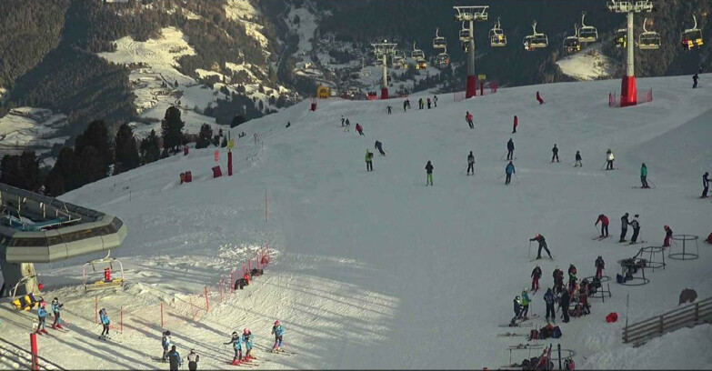 Webcam Alpe Cermis - Chairlift and slope Lagorai