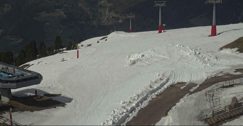 Webcam Alpe Cermis  - Chairlift and slope Lagorai
