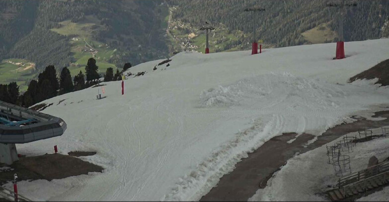 Webcam Alpe Cermis  - Chairlift and slope Lagorai