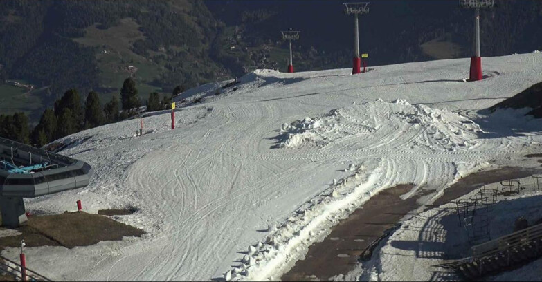 Webcam Alpe Cermis  - Chairlift and slope Lagorai