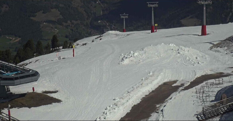 Webcam Alpe Cermis - Seggiovia e pista Lagorai