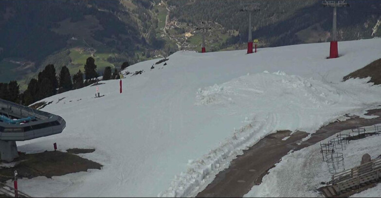 Webcam Alpe Cermis - Seggiovia e pista Lagorai