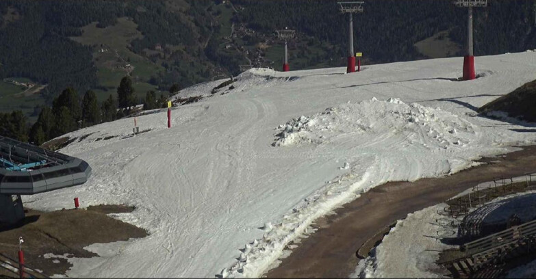 Webcam Alpe Cermis  - Chairlift and slope Lagorai