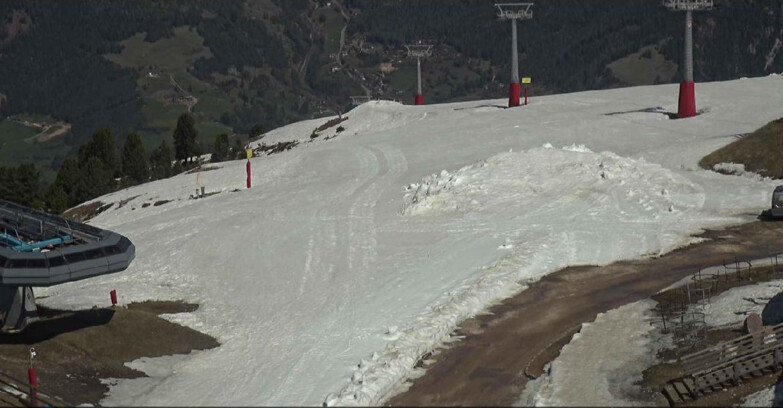 Webcam Alpe Cermis  - Chairlift and slope Lagorai