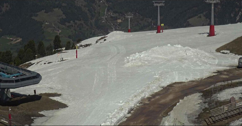 Webcam Alpe Cermis  - Chairlift and slope Lagorai