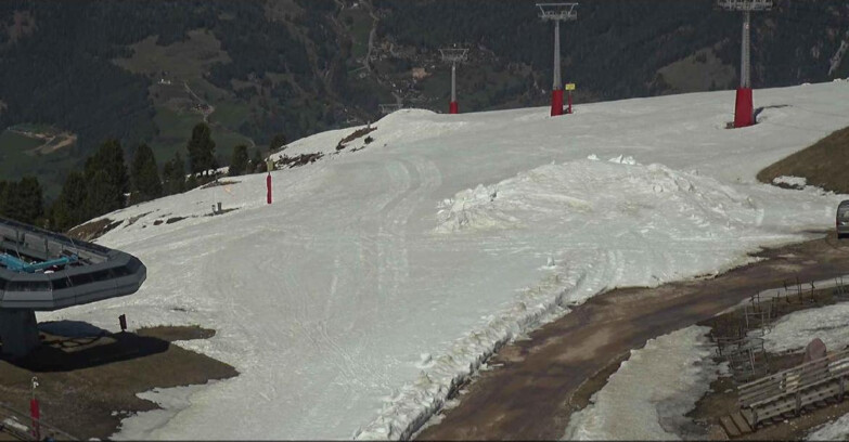 Webcam Alpe Cermis  - Chairlift and slope Lagorai
