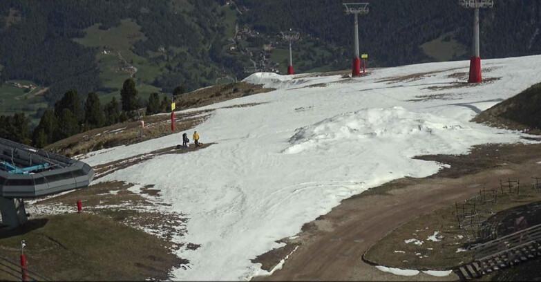 Webcam Alpe Cermis - Seggiovia e pista Lagorai
