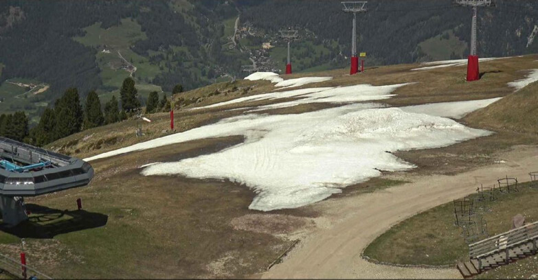 Webcam Alpe Cermis  - Chairlift and slope Lagorai