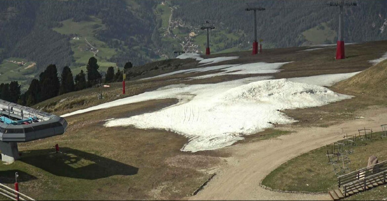 Webcam Alpe Cermis  - Chairlift and slope Lagorai