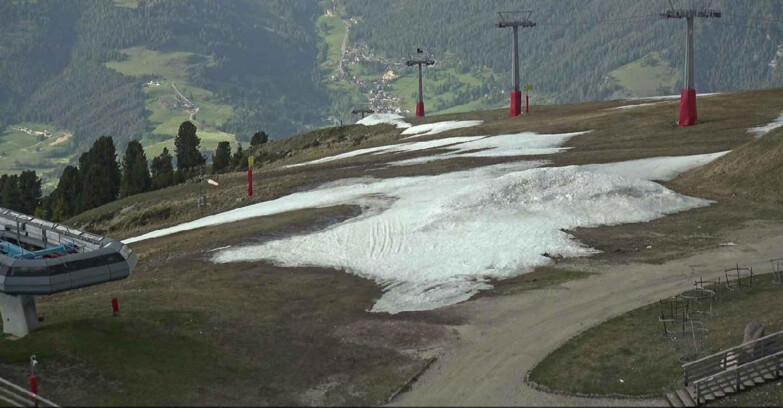 Webcam Alpe Cermis  - Chairlift and slope Lagorai