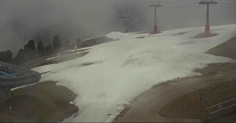 Webcam Alpe Cermis - Sesselbahn und Piste Lagorai
