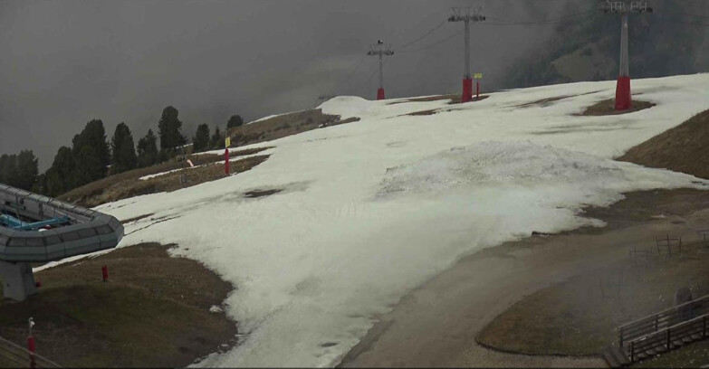 Webcam Alpe Cermis - Sesselbahn und Piste Lagorai