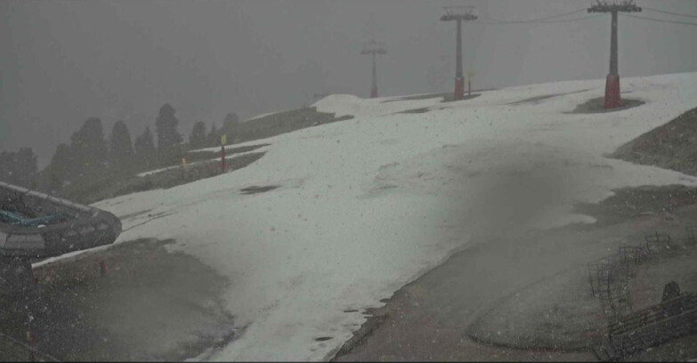 Webcam Alpe Cermis - Sesselbahn und Piste Lagorai