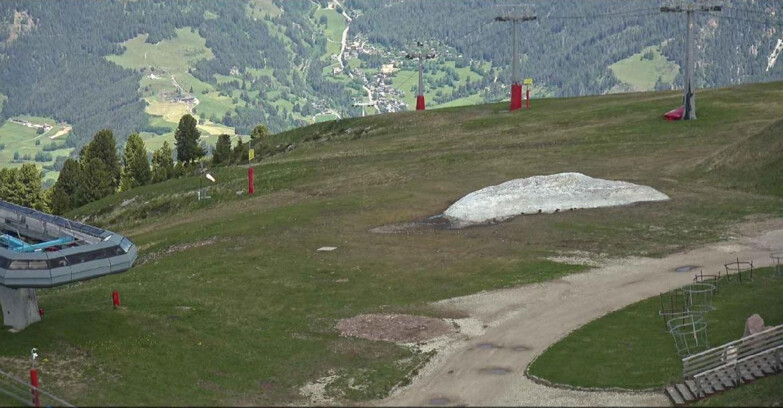 Webcam Alpe Cermis  - Chairlift and slope Lagorai