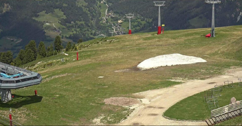 Webcam Alpe Cermis  - Chairlift and slope Lagorai