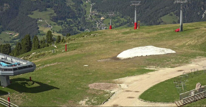Webcam Alpe Cermis  - Chairlift and slope Lagorai