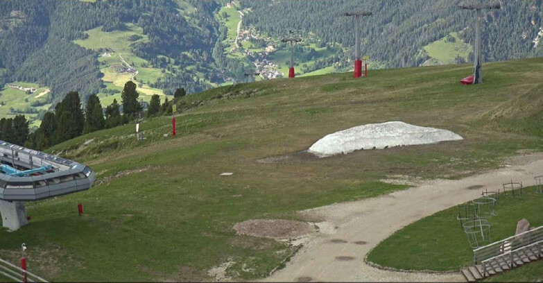Webcam Alpe Cermis  - Chairlift and slope Lagorai