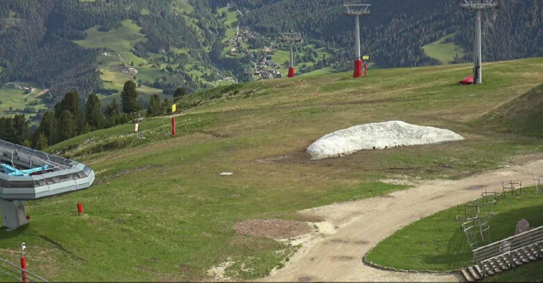 Webcam Alpe Cermis  - Chairlift and slope Lagorai