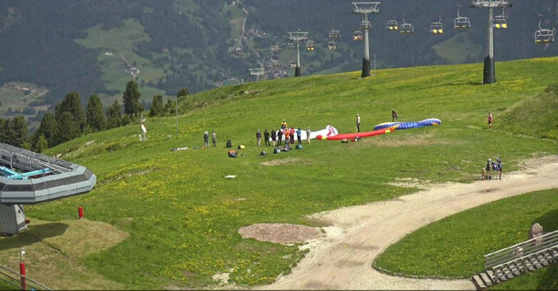 Webcam Alpe Cermis - Sesselbahn und Piste Lagorai