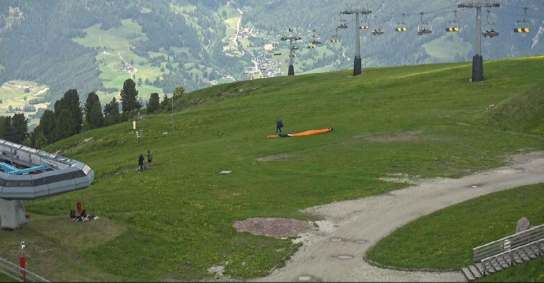 Webcam Alpe Cermis  - Chairlift and slope Lagorai