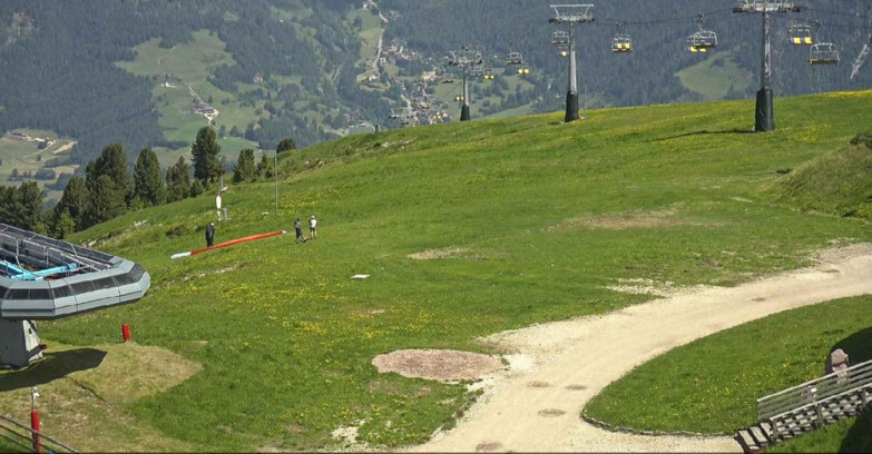 Webcam Alpe Cermis  - Chairlift and slope Lagorai