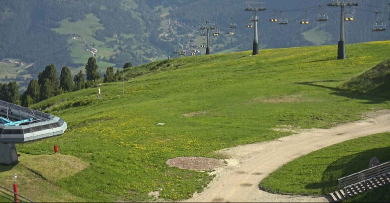 Webcam Alpe Cermis  - Chairlift and slope Lagorai