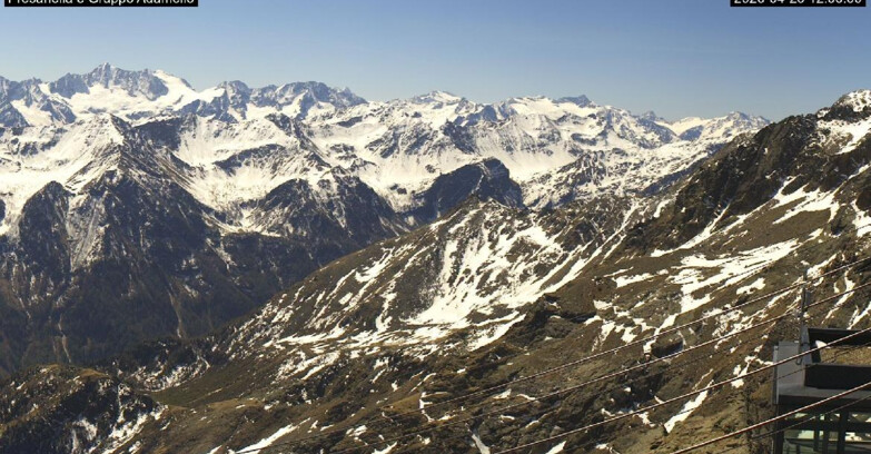 Webcam Pejo 3000 - Pejo -Presanella e Gruppo Adamello