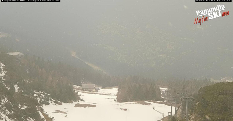 Webcam Paganella Ski – Andalo – Fai della Paganella -  Rifugio Albi de Mez