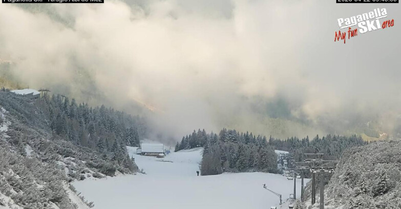 Webcam Paganella Ski -Андало-Фаи-делла-Паганелла  -  Rifugio Albi de Mez