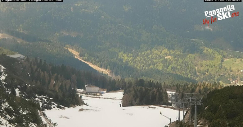 Webcam Paganella Ski -Андало-Фаи-делла-Паганелла  -  Rifugio Albi de Mez