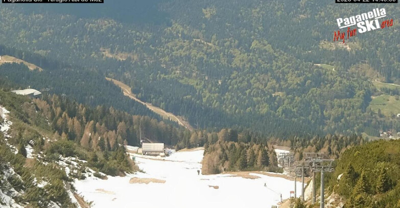 Webcam Paganella Ski -Андало-Фаи-делла-Паганелла  -  Rifugio Albi de Mez