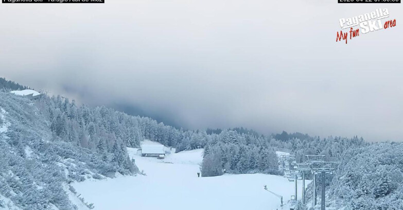 Webcam Paganella Ski -Андало-Фаи-делла-Паганелла  -  Rifugio Albi de Mez