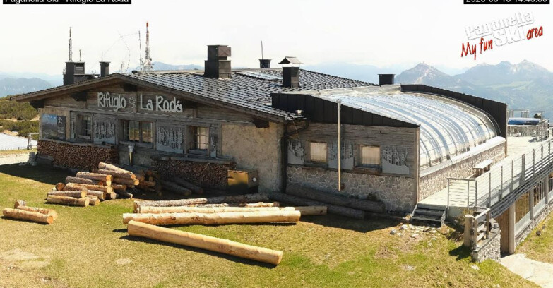 Webcam Paganella Ski – Andalo – Fai della Paganella - Rifugio La Roda
