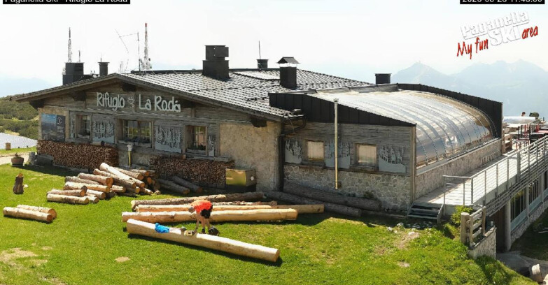 Webcam Paganella Ski – Andalo – Fai della Paganella - Rifugio La Roda