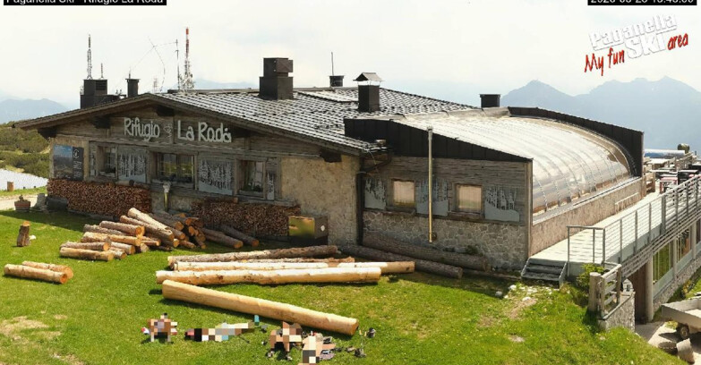 Webcam Paganella Ski – Andalo – Fai della Paganella - Rifugio La Roda
