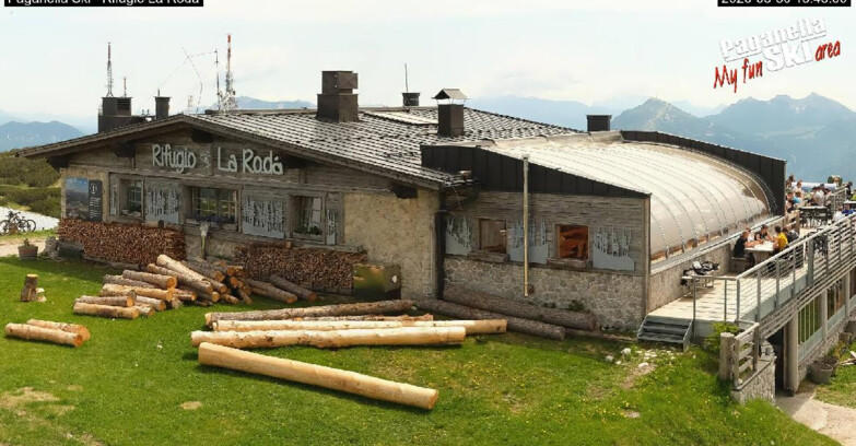 Webcam Paganella Ski – Andalo – Fai della Paganella - Rifugio La Roda