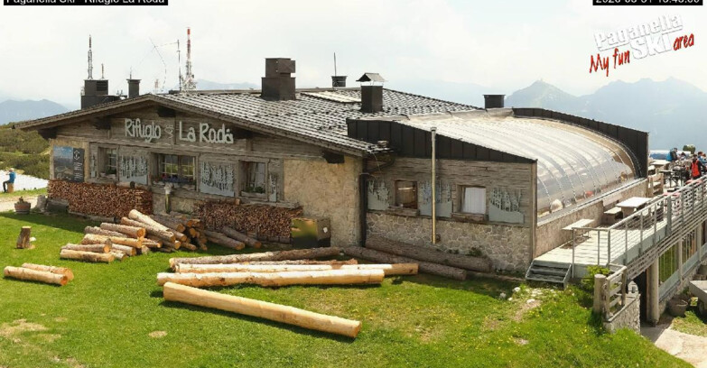 Webcam Paganella Ski – Andalo – Fai della Paganella - Rifugio La Roda