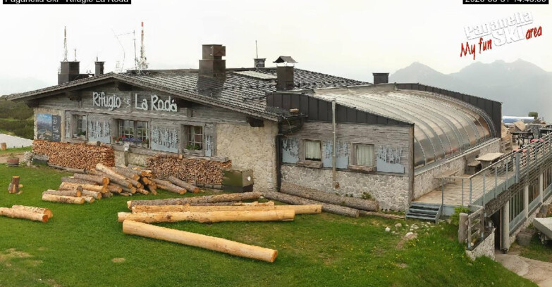 Webcam Paganella Ski – Andalo – Fai della Paganella - Rifugio La Roda
