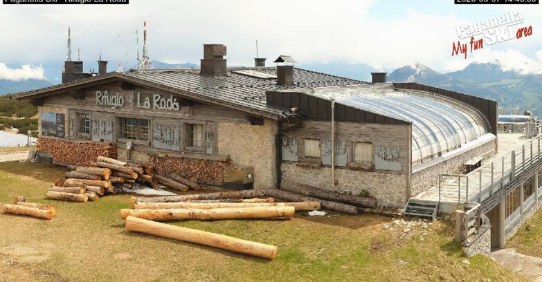 Webcam Paganella Ski – Andalo – Fai della Paganella - Rifugio La Roda