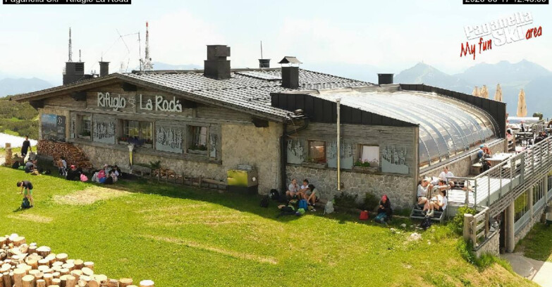 Webcam Paganella Ski – Andalo – Fai della Paganella - Rifugio La Roda