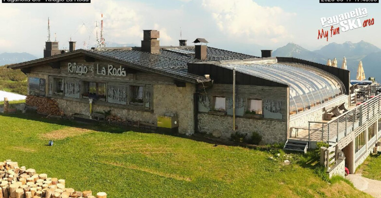 Webcam Paganella Ski – Andalo – Fai della Paganella - Rifugio La Roda