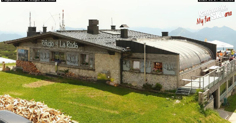 Webcam Paganella Ski – Andalo – Fai della Paganella - Rifugio La Roda